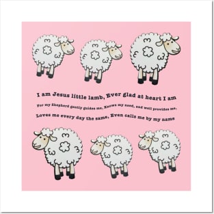 I am Jesus little lamb Posters and Art